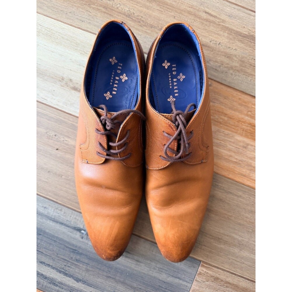 Ted Baker Pelton Oxford Dress Shoes Leather Mens 9.5 US EU42